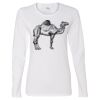 Gildan Missy Fit Long Sleeve T-shirt Thumbnail
