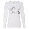 Gildan Missy Fit Long Sleeve T-shirt Thumbnail