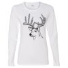 Gildan Missy Fit Long Sleeve T-shirt Thumbnail