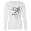 Gildan Missy Fit Long Sleeve T-shirt Thumbnail