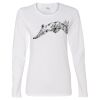 Gildan Missy Fit Long Sleeve T-shirt Thumbnail