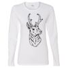 Gildan Missy Fit Long Sleeve T-shirt Thumbnail