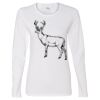 Gildan Missy Fit Long Sleeve T-shirt Thumbnail