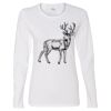 Gildan Missy Fit Long Sleeve T-shirt Thumbnail