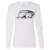 Gildan Missy Fit Long Sleeve T-shirt Thumbnail
