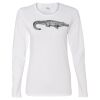 Gildan Missy Fit Long Sleeve T-shirt Thumbnail