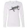 Gildan Missy Fit Long Sleeve T-shirt Thumbnail