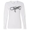 Gildan Missy Fit Long Sleeve T-shirt Thumbnail