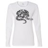 Gildan Missy Fit Long Sleeve T-shirt Thumbnail