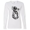 Gildan Missy Fit Long Sleeve T-shirt Thumbnail