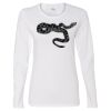 Gildan Missy Fit Long Sleeve T-shirt Thumbnail