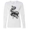 Gildan Missy Fit Long Sleeve T-shirt Thumbnail