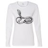 Gildan Missy Fit Long Sleeve T-shirt Thumbnail