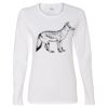 Gildan Missy Fit Long Sleeve T-shirt Thumbnail