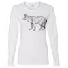 Gildan Missy Fit Long Sleeve T-shirt Thumbnail