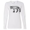 Gildan Missy Fit Long Sleeve T-shirt Thumbnail