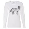 Gildan Missy Fit Long Sleeve T-shirt Thumbnail