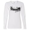 Gildan Missy Fit Long Sleeve T-shirt Thumbnail