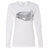 Gildan Missy Fit Long Sleeve T-shirt Thumbnail