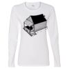 Gildan Missy Fit Long Sleeve T-shirt Thumbnail