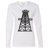 Gildan Missy Fit Long Sleeve T-shirt Thumbnail