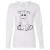 Gildan Missy Fit Long Sleeve T-shirt Thumbnail
