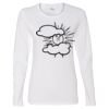 Gildan Missy Fit Long Sleeve T-shirt Thumbnail