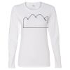 Gildan Missy Fit Long Sleeve T-shirt Thumbnail