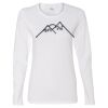 Gildan Missy Fit Long Sleeve T-shirt Thumbnail