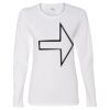 Gildan Missy Fit Long Sleeve T-shirt Thumbnail