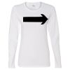 Gildan Missy Fit Long Sleeve T-shirt Thumbnail