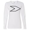Gildan Missy Fit Long Sleeve T-shirt Thumbnail