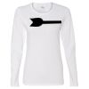 Gildan Missy Fit Long Sleeve T-shirt Thumbnail