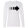 Gildan Missy Fit Long Sleeve T-shirt Thumbnail
