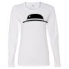 Gildan Missy Fit Long Sleeve T-shirt Thumbnail