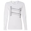 Gildan Missy Fit Long Sleeve T-shirt Thumbnail