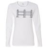 Gildan Missy Fit Long Sleeve T-shirt Thumbnail