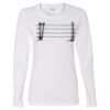 Gildan Missy Fit Long Sleeve T-shirt Thumbnail
