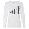 Gildan Missy Fit Long Sleeve T-shirt Thumbnail