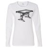 Gildan Missy Fit Long Sleeve T-shirt Thumbnail