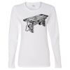 Gildan Missy Fit Long Sleeve T-shirt Thumbnail