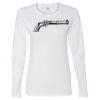 Gildan Missy Fit Long Sleeve T-shirt Thumbnail