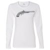 Gildan Missy Fit Long Sleeve T-shirt Thumbnail