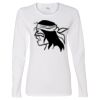 Gildan Missy Fit Long Sleeve T-shirt Thumbnail