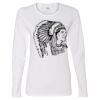 Gildan Missy Fit Long Sleeve T-shirt Thumbnail