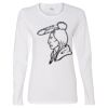 Gildan Missy Fit Long Sleeve T-shirt Thumbnail