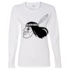 Gildan Missy Fit Long Sleeve T-shirt Thumbnail