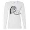 Gildan Missy Fit Long Sleeve T-shirt Thumbnail