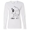 Gildan Missy Fit Long Sleeve T-shirt Thumbnail