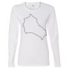 Gildan Missy Fit Long Sleeve T-shirt Thumbnail